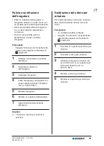 Preview for 15 page of Geberit Tamina 116.140.00.1 Operation Manual