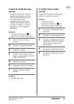 Preview for 45 page of Geberit Tamina 116.140.00.1 Operation Manual