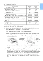 Preview for 5 page of GeChic On-Lap 2501 Series Manual