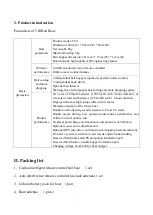 Preview for 4 page of Gediao Carp Design V80 Product Operation Instruction