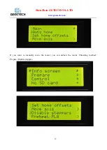 Preview for 22 page of Geeetech PrusaI3 X User Manual