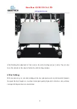 Preview for 28 page of Geeetech PrusaI3 X User Manual