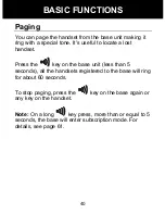 Preview for 41 page of Geemarc AMPLIDECT 350 User Manual