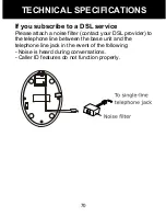 Preview for 71 page of Geemarc AMPLIDECT 350 User Manual