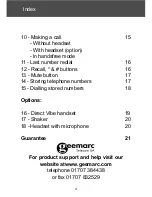 Preview for 4 page of Geemarc AmpliPOWER 40 User Manual