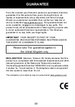 Preview for 61 page of Geemarc CL555 User Manual