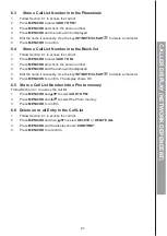 Preview for 25 page of Geemarc CL595 User Manual