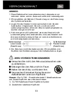 Preview for 34 page of Geemarc CL7160 User Manual