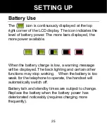 Preview for 26 page of Geemarc CL8360 User Manual