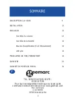 Preview for 3 page of Geemarc CLA-30 User Manual