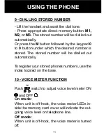 Preview for 11 page of Geemarc DALLAS 100 VM Manual