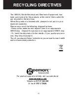 Preview for 15 page of Geemarc DALLAS 100 VM Manual