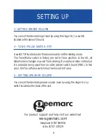 Preview for 8 page of Geemarc Jupiter 20 User Manual