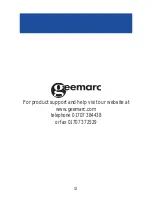 Preview for 13 page of Geemarc Jupiter 20 User Manual