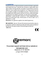 Preview for 4 page of Geemarc NeckLoop CLA 7 User Manual