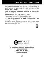 Preview for 43 page of Geemarc Serenities User Manual