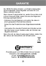 Preview for 26 page of Geermarc AMPLICALL16 Manual