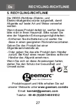 Preview for 28 page of Geermarc iLOOP+ Manual