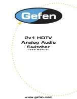 Gefen HDTV-241AA User Manual preview