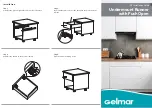 Gelmar Undermount Runner with Push Open 7045 Installation Manual preview