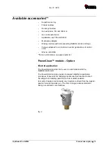 Preview for 13 page of Gema OptiSelect Pro GM04 Operating Instructions And Spare Parts List