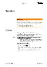 Preview for 23 page of Gema OptiSelect Pro GM04 Operating Instructions And Spare Parts List