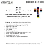 Preview for 2 page of Gembird energenie EG-UPSRACK-12 User Manual