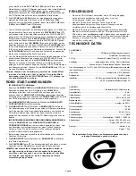 Preview for 8 page of Gemini CD-2000X Instruction Manual