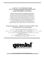 Preview for 20 page of Gemini CDX-2410 Operation Manual