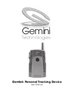 Gemini Gemtek User Manual preview