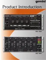 Gemini MM-1000 Mixer Specifications preview