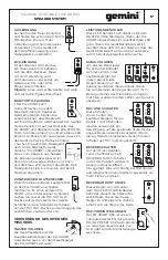 Preview for 17 page of Gemini PA-300BT User Manual