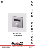 geminox QAA 73.110 Technical Instructions preview