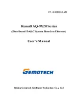 Gemotech RemoDAQ-9X20 Series User Manual preview