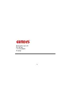 Preview for 20 page of Gemsys TFM 203 Operating Manual