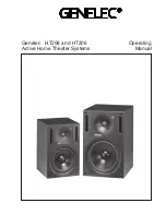 Genelec HT208 Operating Manual preview