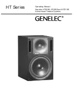 Genelec HT210B Operating Manual preview