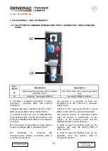 Preview for 25 page of Generac Mobile TOWER LIGHT VT-evo Owner'S Manual