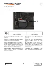 Preview for 26 page of Generac Mobile TOWER LIGHT VT-evo Owner'S Manual