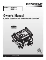 Preview for 1 page of Generac Power Systems 005930-0 Owner'S Manual