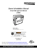 Generac Power Systems 006873 Owners & Installation Manual preview