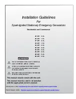 Generac Power Systems 0K8420-A Installation Manuallines preview