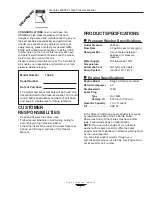 Preview for 3 page of Generac Power Systems 1040-0 Owner'S Manual