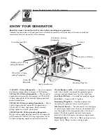 Preview for 4 page of Generac Power Systems 3500XL Owner'S Manual