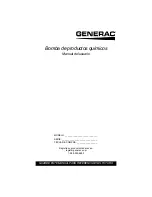 Preview for 21 page of Generac Power Systems G0071260 Owner'S Manual