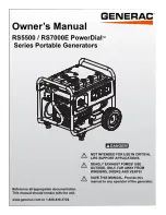 Generac Power Systems RS5500 Owner'S Manual preview