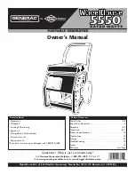 Generac Power Systems WHEELHOUSE 1646-3 Owner'S Manual preview