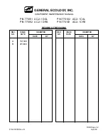 Preview for 2 page of GENERAL ECOLOGY 770011 AC-2-1 DAL Maintenance Manual