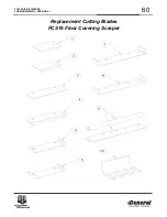 Preview for 62 page of General Equipment RIP-R-STRIPPER FCS16 Operator'S Manual