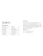 Preview for 4 page of General Hearing Simplicity SmartTouch Owner'S Manual